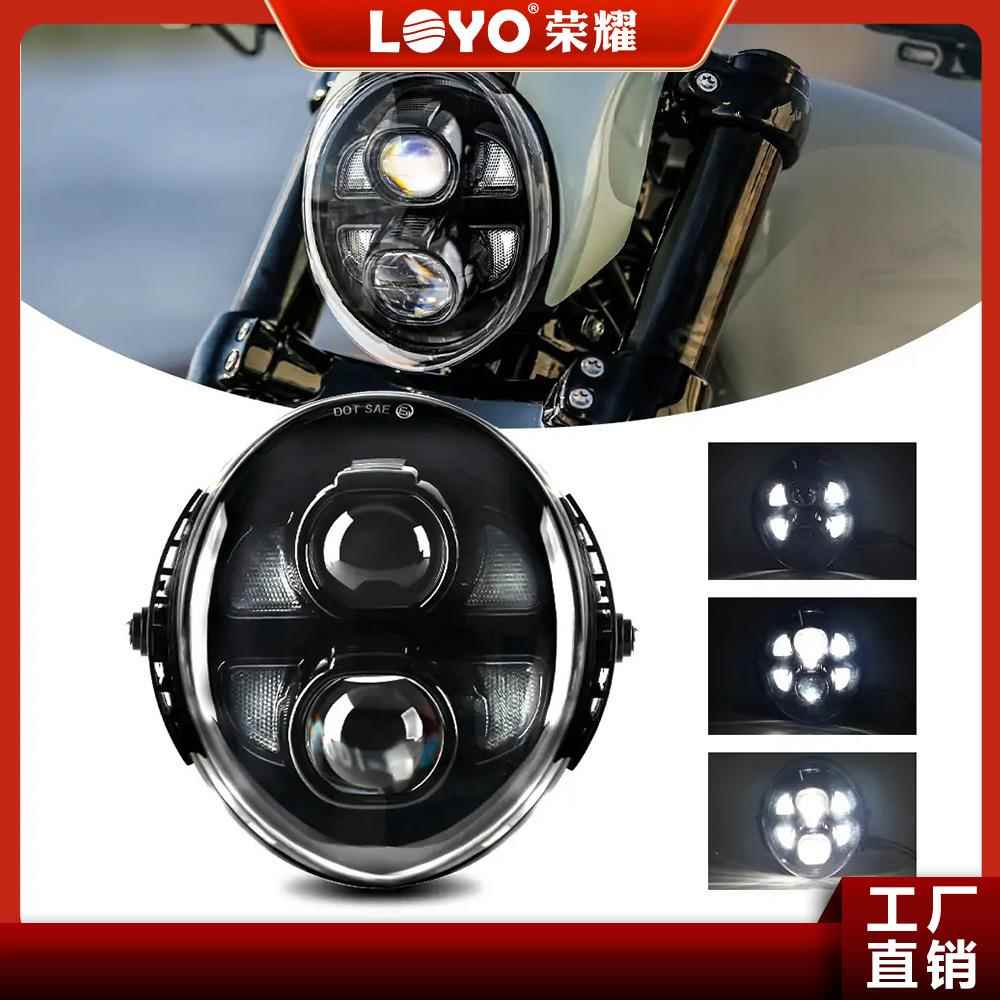 哈雷威路德VROD大灯LED车用前大灯摩托机车改装灯02-16