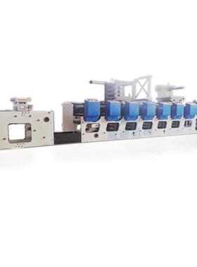 供应机组式柔版印刷机卷筒纸张柔版印刷机电脑套色柔版纸张印刷机