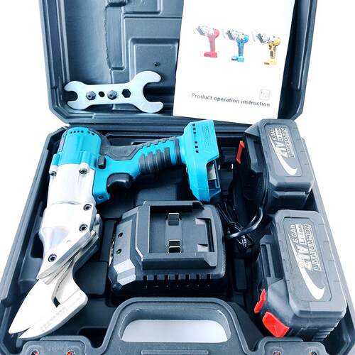 锂电电动铁皮剪电剪刀工业彩钢瓦航空铝板不锈钢铁丝金钢网大剪子