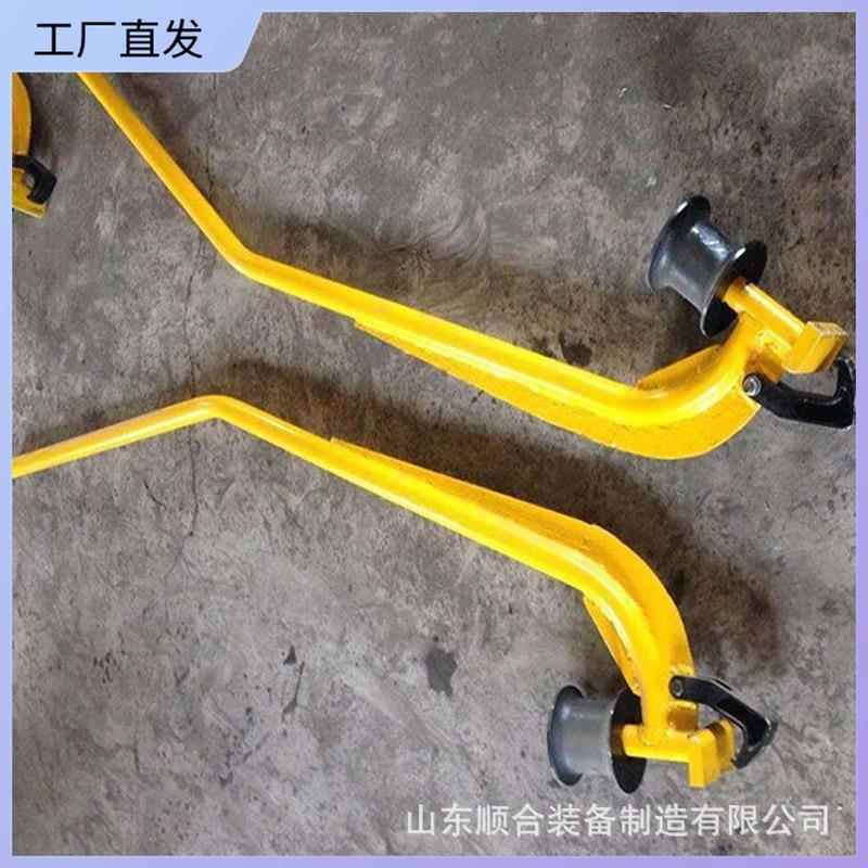 钢轮单轮运轨小车操作简单钢轮运轨器厂家直供YG-1钢轨搬运车