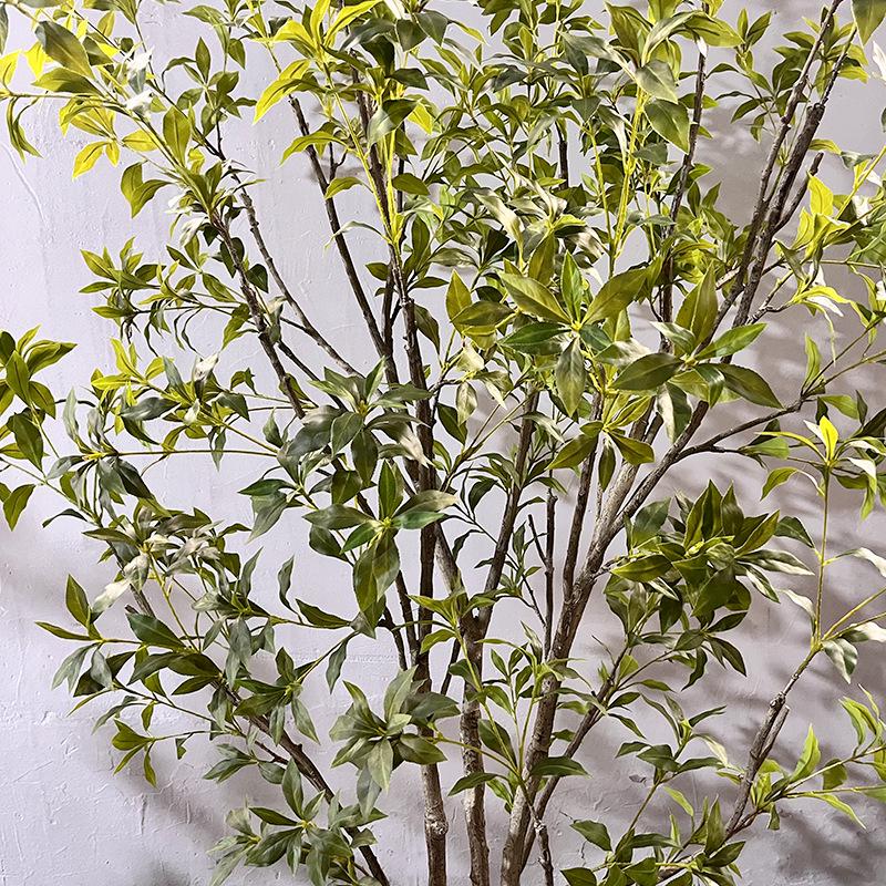 仿真植物马醉木大型造景假绿植室内摆件装饰商场橱窗吊钟树隔断