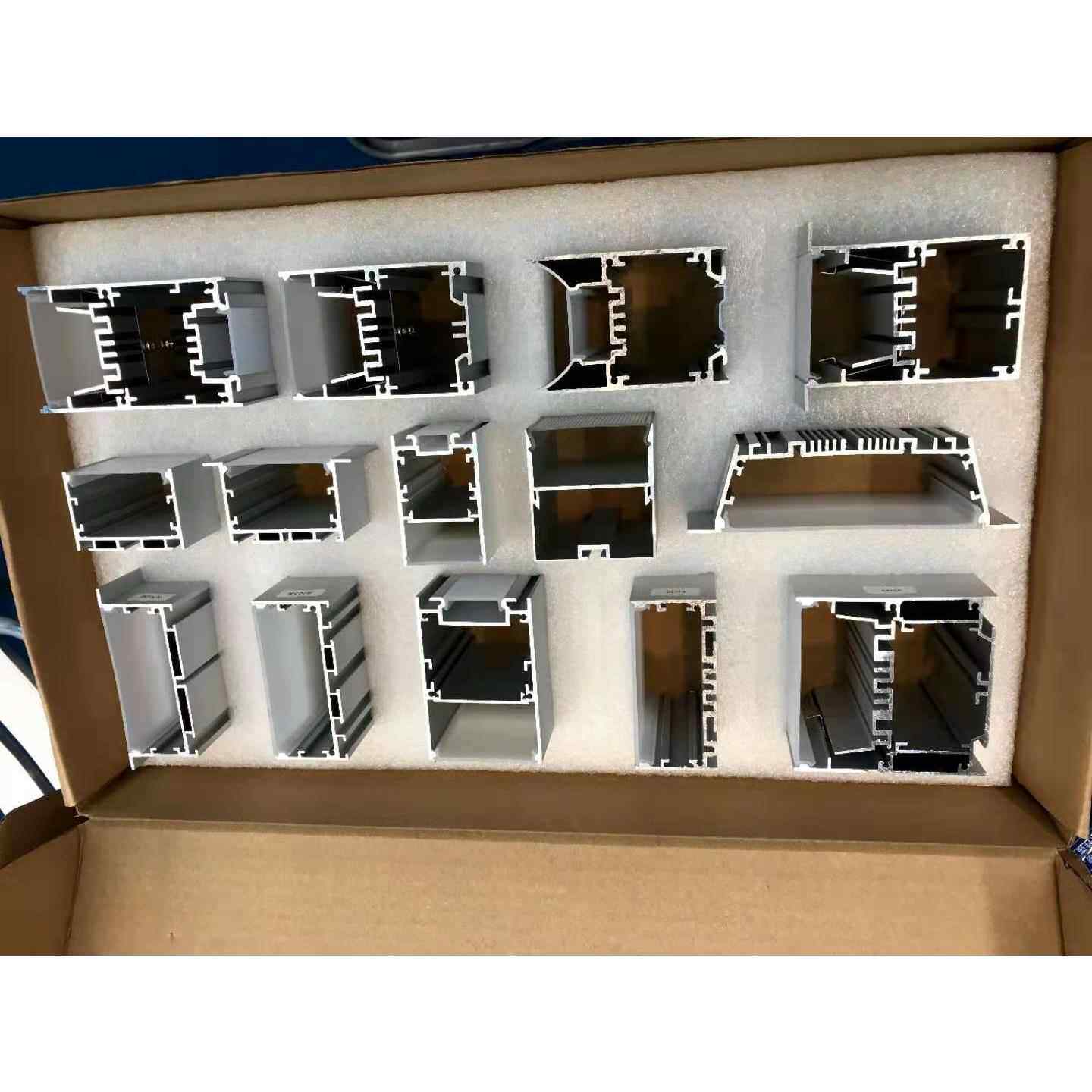 BLMLD灯条铝槽灯具外套件嵌E式壳灯槽线入条灯硬灯条外壳罩子样品