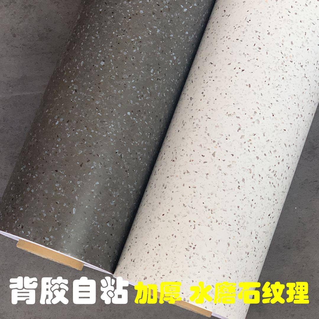 加厚防水厨房卫生间翻新贴纸 自粘墙纸壁纸 展柜展厅装饰波音片