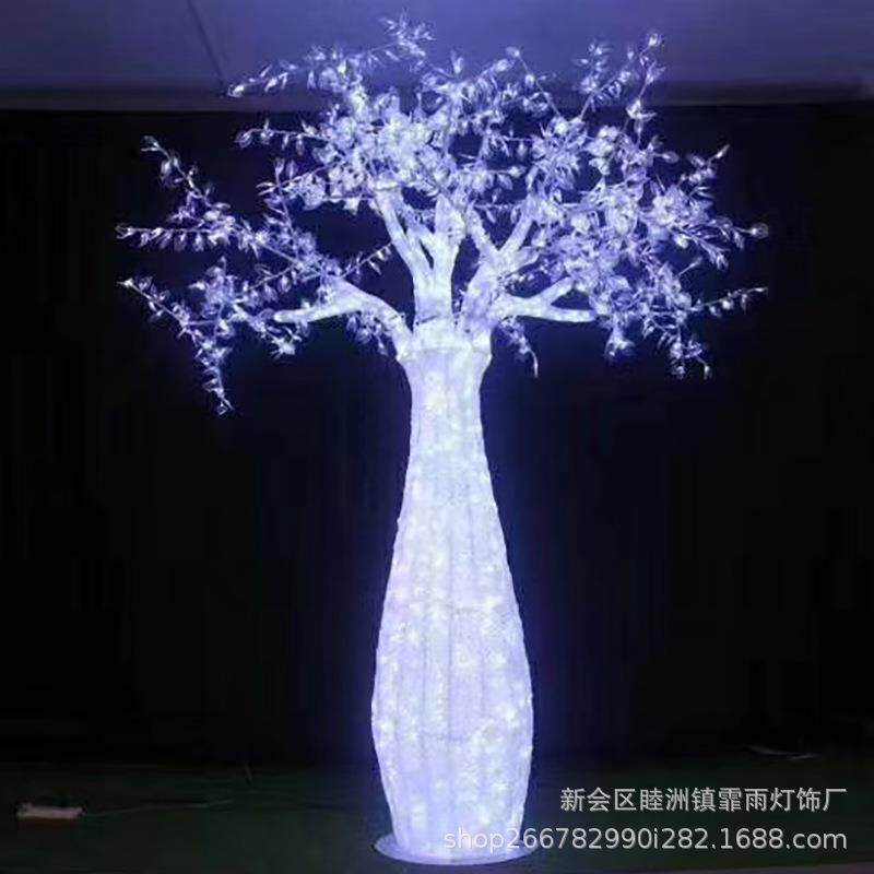 LED花瓶树造型灯景观发光树造型灯景区公园景点氛围装饰景观灯