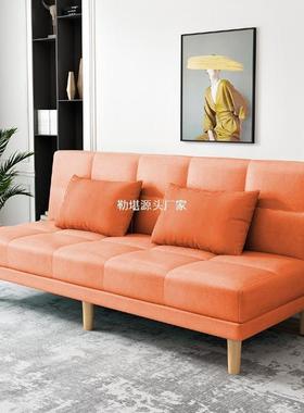 沙发床折叠两用多功能客厅卧室沙发小型简约床简懒易现户UYJ代人