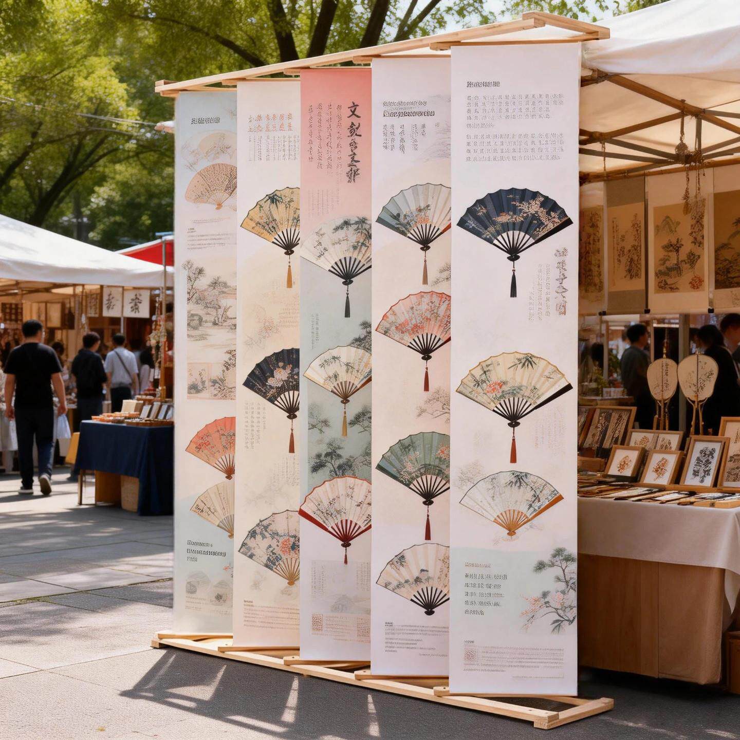 门型文创户外活动展示架木质kt板立式落地式景区摆摊支架展会展架