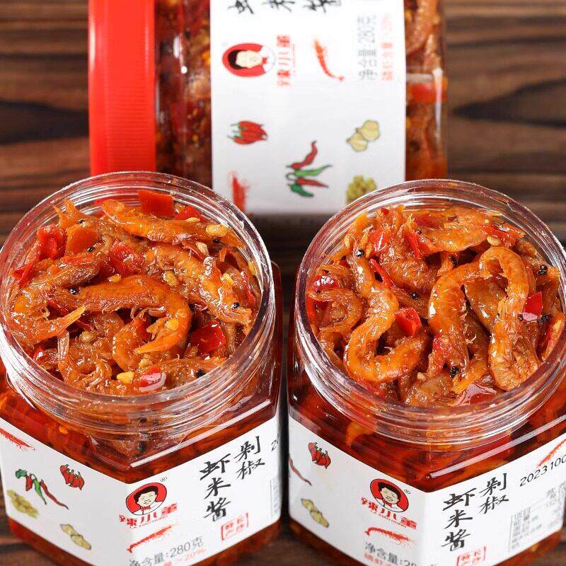 拌饭虾米酱湖南特产鲜虾酱海鲜酱虾子拌饭酱香辣虾仔酱下饭菜虾米