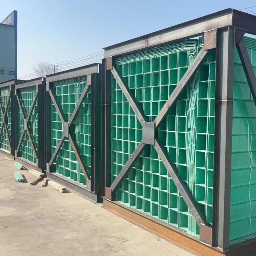 大跨距玻璃钢梯式桥架  玻璃钢梯式桥架 阻燃梯式桥架 河北鑫茂森