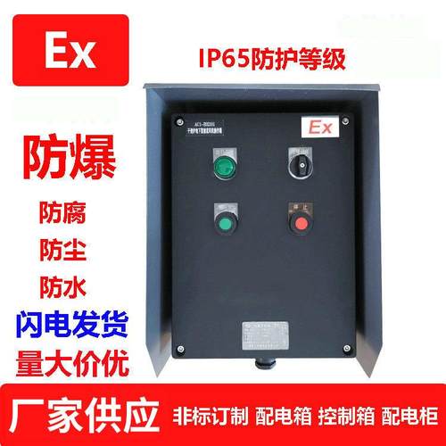 防爆配电箱三防箱防水防尘控制箱防爆接线照明箱操作柱
