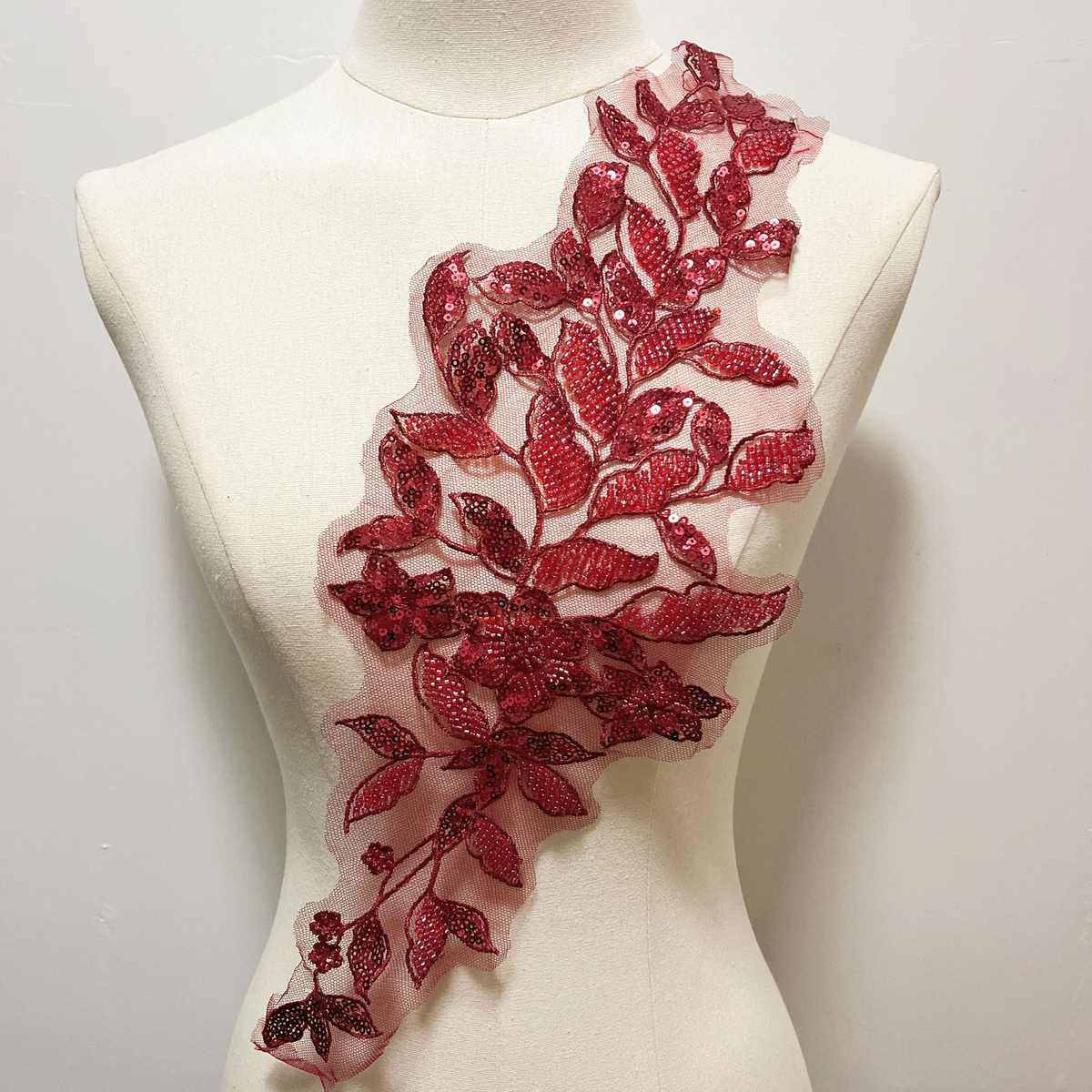 彩色网纱刺绣立体花蕾丝布贴花朵对花片服装辅料花边需缝制,居家布艺,花边,淘宝优惠券,粉丝福利购,淘宝优惠卷