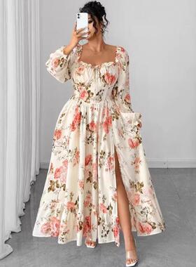 Women's Plus Size Spring Summer Shirred