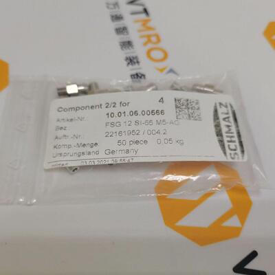 德国施迈茨SCHMALZ吸盘FSG-12-SI-55-M5-AG少量真空泵库存现货