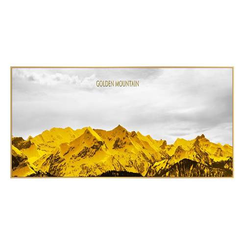 MIZ大尺寸表表箱装饰画超长款免打孔挂现代简约遮挡配电箱画电盒