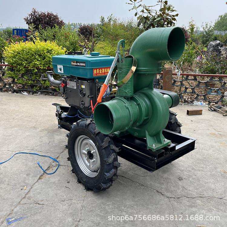 柴油款大流量抽水泵电机款双叶轮抽水泵拖拉机悬挂带喷枪水泵