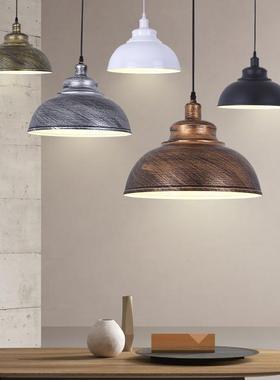 美式复古192工业用风铁艺灯具头简约吧台灯l单ft餐饮店铺商餐厅o