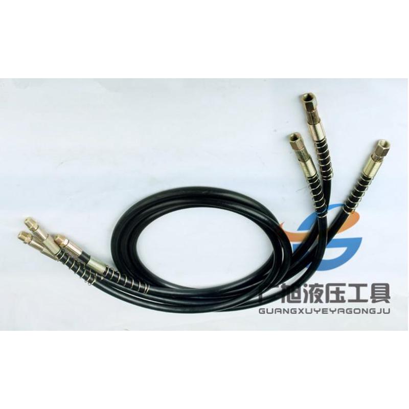 液压工具高压油管软管橡胶管含ZG3/8接头内外螺纹70MPA液压油管