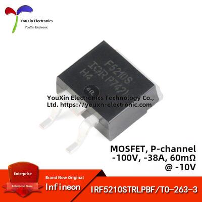 原装正品 IRF5210STRLPBF TO-263-3 P沟道 -100V/-38A 贴片MOSFET