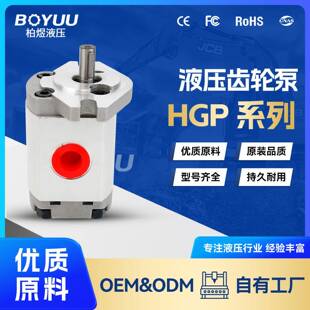 HGP-1A-F8R-X1-2B-G2齿轮泵用于工业应用农业机械厂家直销