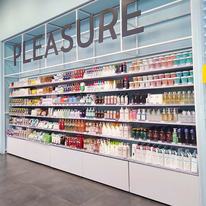 超市便利店KKV储物货架零食展示陈列日化彩妆店服饰鞋帽店展示架