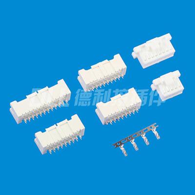 现货供应支持非标端子DL25034XAD系列2.5mm线对板插针式连接器