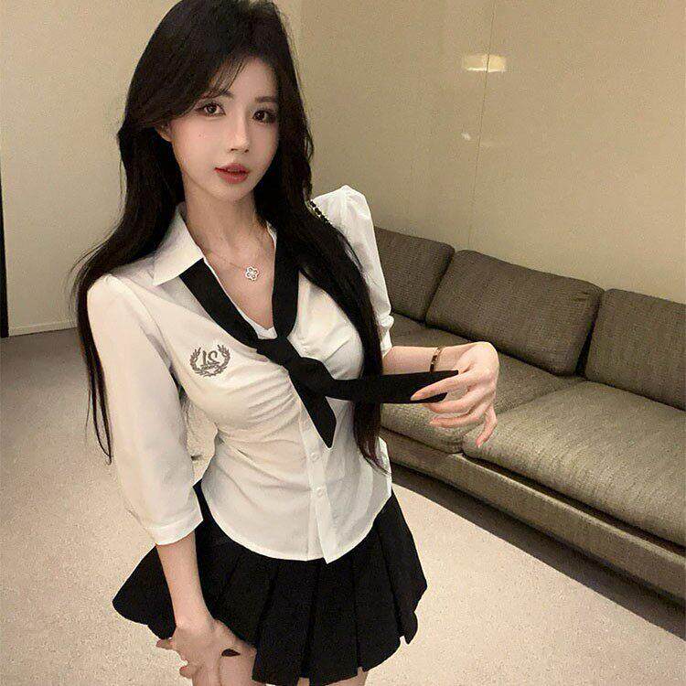 养生技师服工作服性感水疗会所衣服套装夜场上班工服工装辣妹减龄