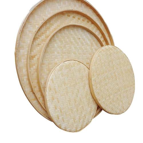 竹编竹编簸箕簸箕盖竹筛子竹雕