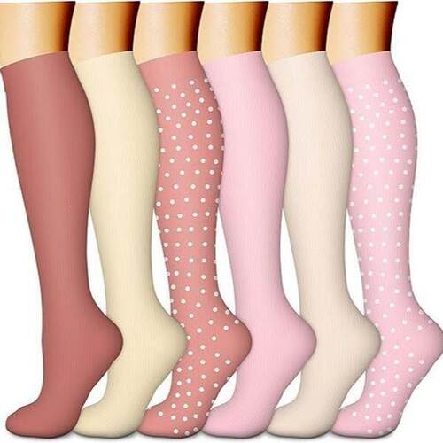 W 96110 Compression Socks Long Tube Socks Set 运动压缩袜套装