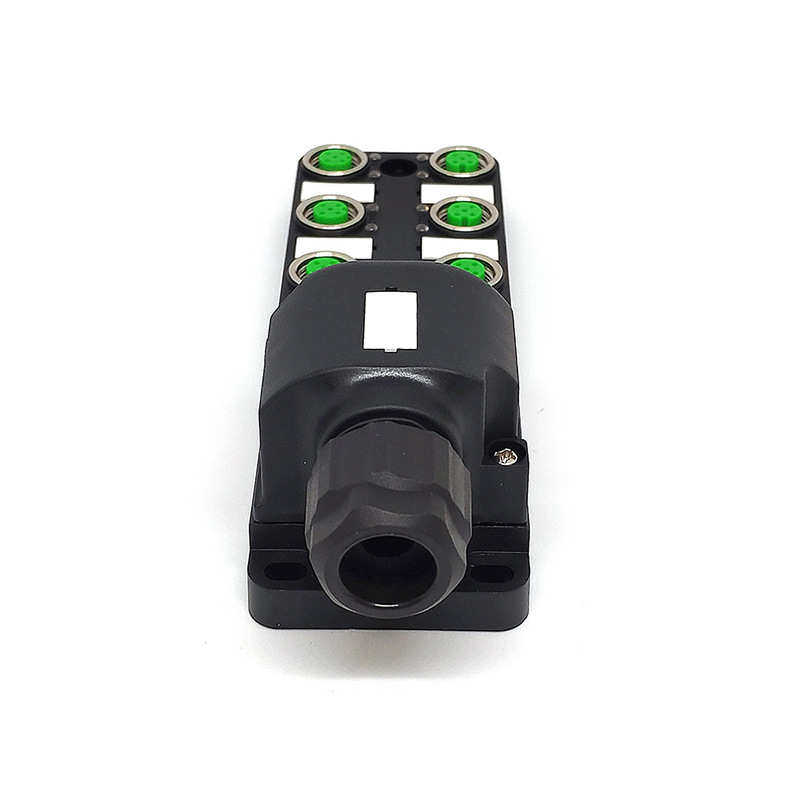 厂家供应兴威联M12分配器PNP NPN8端口集线器分线盒带电缆,电子/电工,接线端子,淘宝优惠券,粉丝福利购,淘宝优惠卷