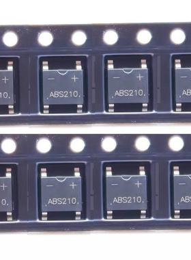贴片桥堆整流桥 ABS210 SOP-4 2A/1000V整流器60MIL芯片 现货