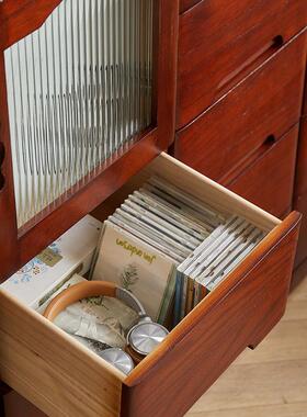 迷你夹角缝隙柜实木抽屉多层储收纳柜20物F97M99S9柜-40窄小子五