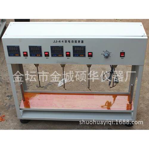 JJ-4B(A)数显测速六联电动搅拌器(同步 异步),数字显示,可开票