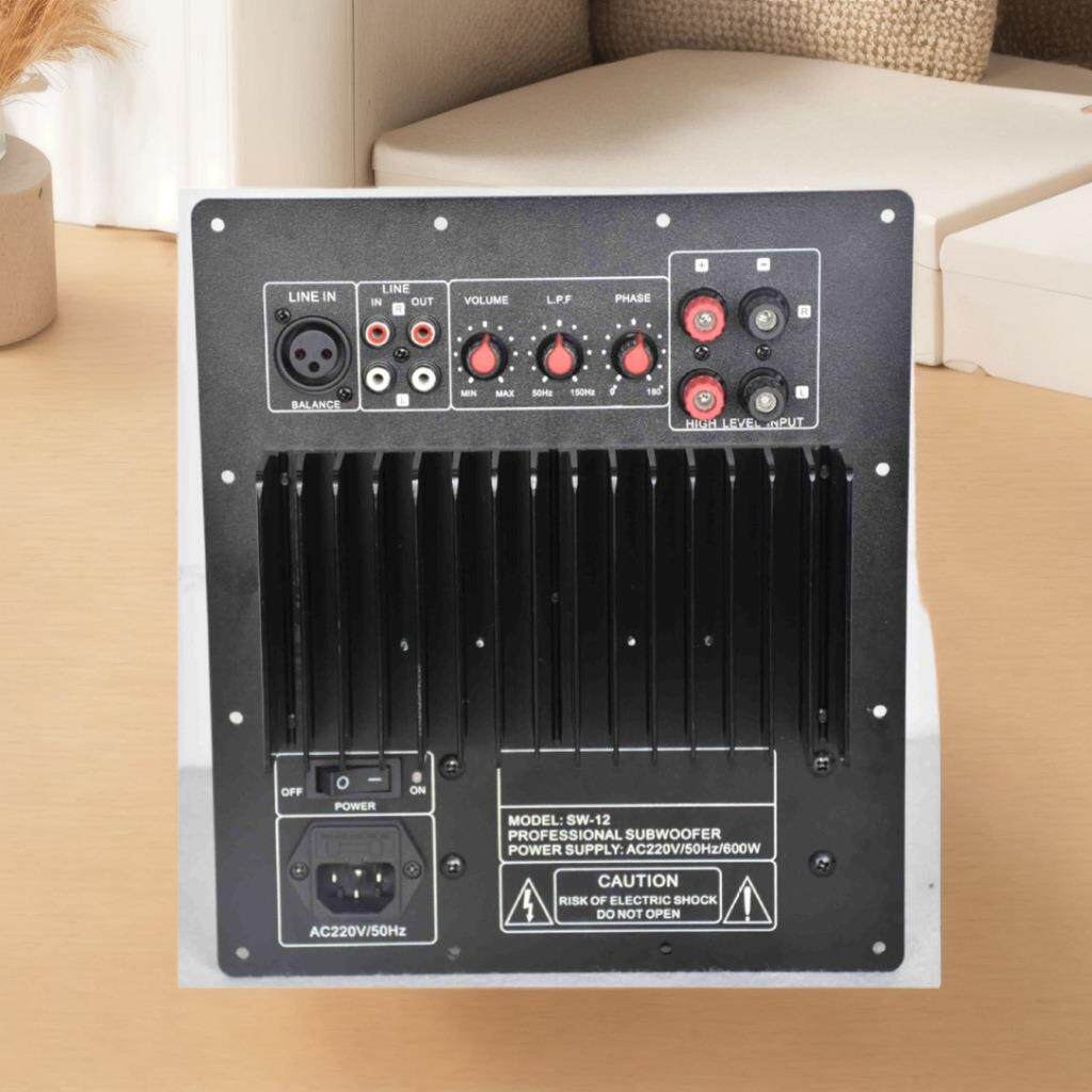 200W单声道大功率电源专业功放2SA1943/2SC5200成品功放板低音炮