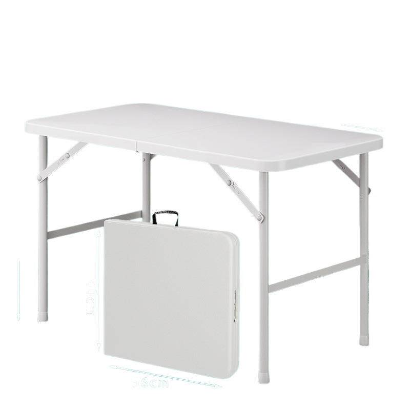 可折叠桌便携式简易家用餐桌户外夜市摆摊长方形小户型吃饭桌新品