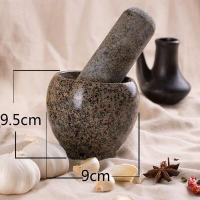 正品麦饭臼捣蒜压蒜器蒜泥缸神器拍石家蒜研磨老式舂钵用擂钵大臼