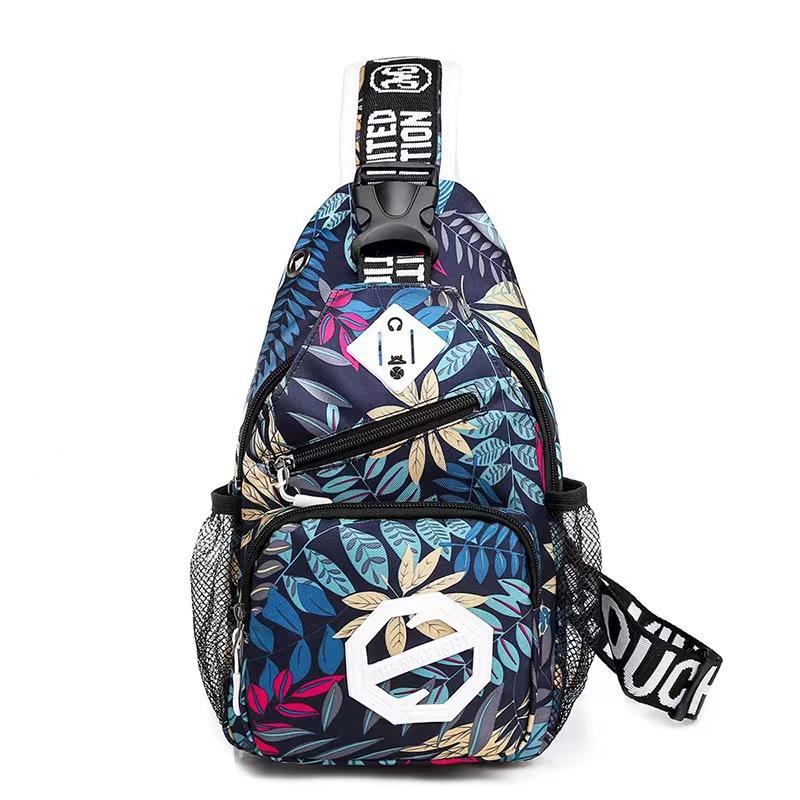 单肩包休闲情侣时尚帆布韩版胸包