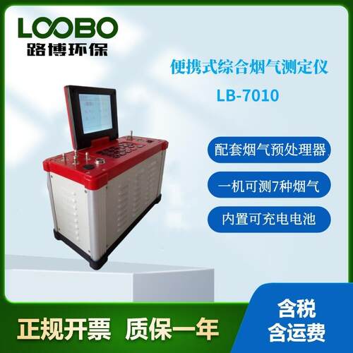 青岛路博LB-7010便携式烟气氮氧化物检测仪NONO2检测环保手持式