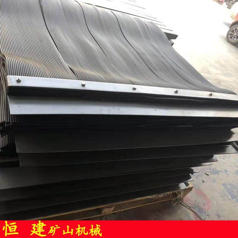阻然橡胶挡尘帘 电厂导料槽挡尘防尘帘 煤矿传送箱抗静电防尘帘