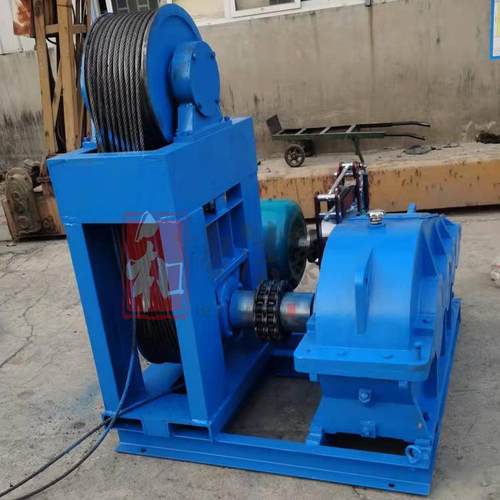 重摩擦YJS-减10吨水平拉力型牵引机铸HFF机钢齿轮速拉平车电动卷