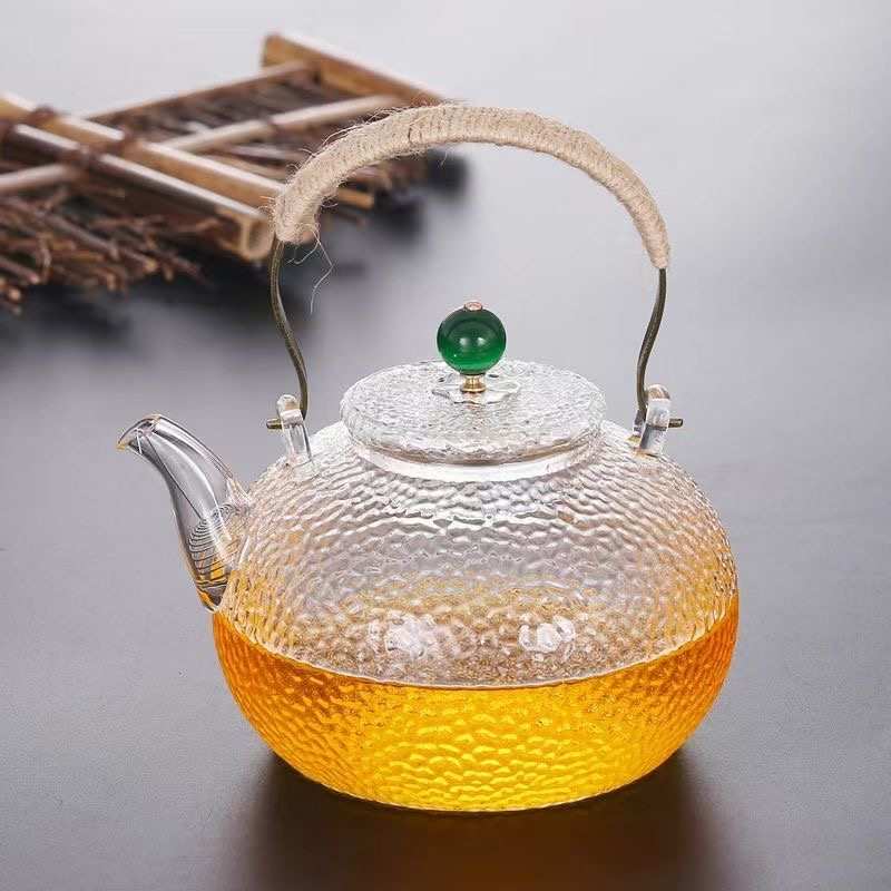 加厚煮茶壶玻璃电陶炉家用烧水茶壶水分离茶具套装泡茶壶明火加热