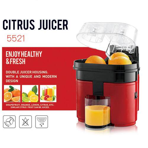 双盘橙汁机渣汁分离榨汁器果蔬榨汁器柠檬原汁机juice extractor