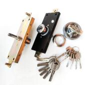 实力卷闸锁卷帘门锁天车位锁9533车库门锁拉门防盗锁仓库门大门锁