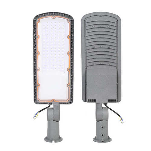 led路灯头50W100W150W可调路灯户外防水防雷外贸热销道路照明路灯