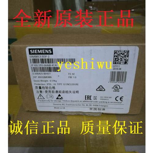 6SL255-0AA00-4CA1 4JA2 4JA10VA00-4BA1 2AA1 055-4BA1议价