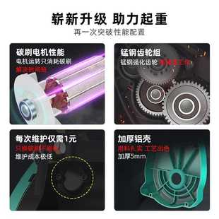 家用 电葫芦500kg合金钢中国制造便携快速升降机智能双控悬挂式