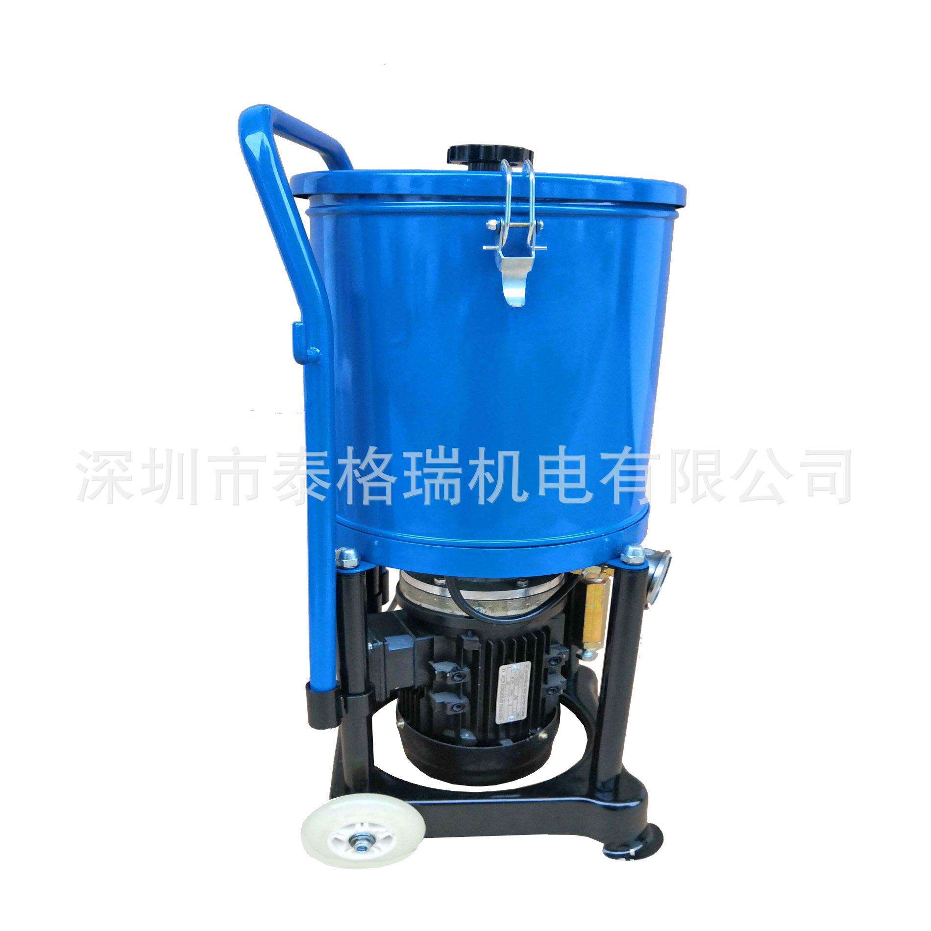 移动式高压电动黄油泵 搅拌式电动黄油注油器 旋挖机干油润滑泵