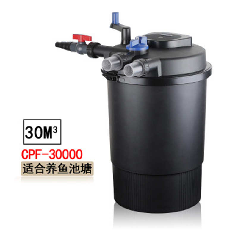 CPF-15000户外鱼池水塘过滤器外置过滤桶景观池抽水循环过滤设备