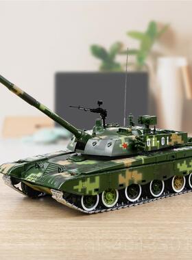 高档坦1:30中主国99式战坦克模型合金仿真克玩装甲战车退伍礼品具
