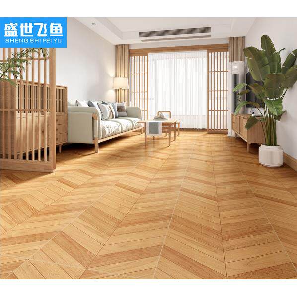 复古日式瓷427鱼骨木纹砖600x120餐厅商卧超地板砖客厅室0仿实木