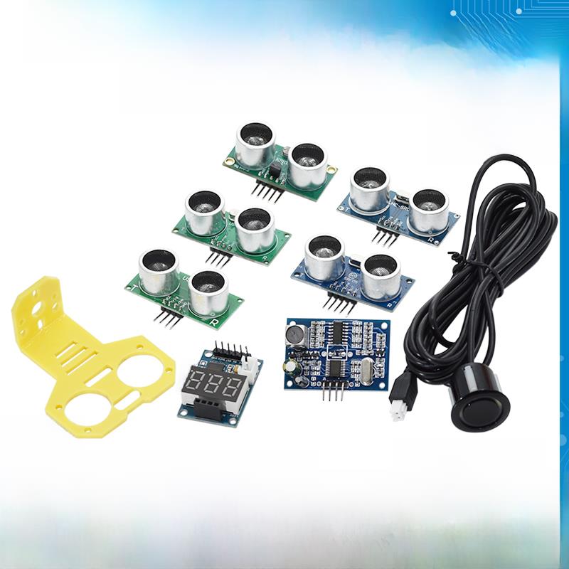 Hc-Sr04 Us-100 Us-015超声波模块距离测量传感器模块宽电压3-5V