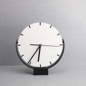 简约现代时钟树脂摆饰样板房卧室书房客厅饭厅电视柜桌面钟表摆放